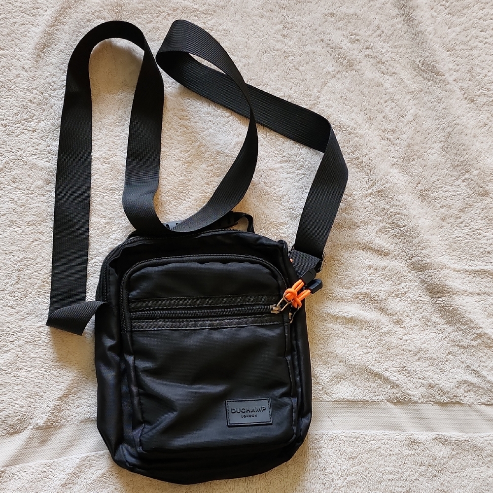 Duchamp London Black Crossbody Bag. EUC